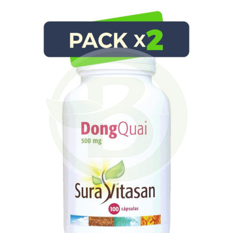 Pack 2x Dong Quai 100 Cápsulas Sura Vitasan