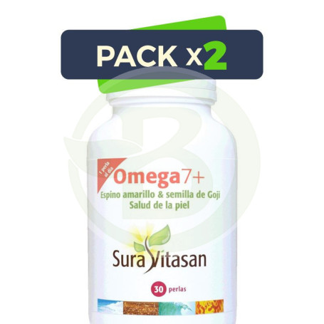 Pack 2x Omega 7+ 30 Perlas Sura Vitasan
