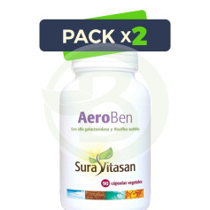 Pack 2x Aeroben 90 Cápsulas Sura Vitasan