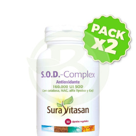 Pack 2x Sod Complex 30 Cápsulas Sura Vitasan