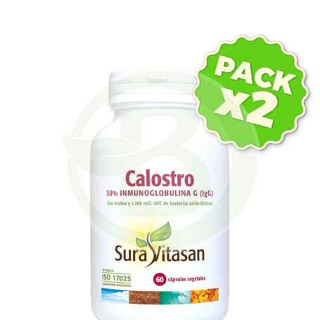 Pack 2x Calostro 60 Cápsulas Sura Vitasan