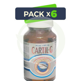 Pack 6x Cartil G Golden Green 80 Cápsulas