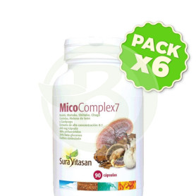 Pack 6x Micocomplex 6 400Mg. 90 Cápsulas Sura Vitasan