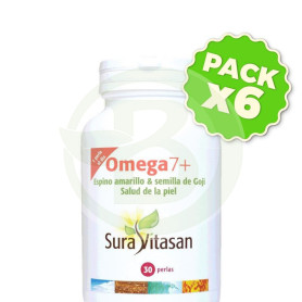 Pack 6x Omega 7+ 30 Perlas Sura Vitasan