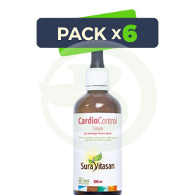Pack 6x Cardio Control 100Ml. Sura Vitasan