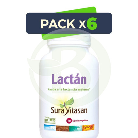 Pack 6x Lactan 60 Cápsulas Sura Vitasan