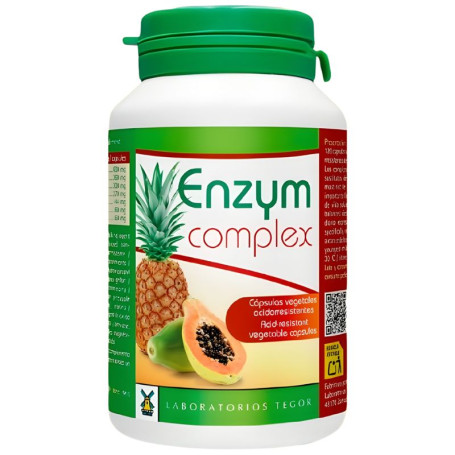 Enzym Complex 120 Cápsulas Tegor