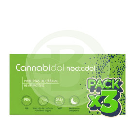 Pack 3x Cannabidol Noctadol 40 Cápsulas Tegor