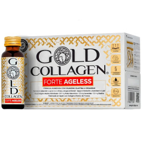 Forte Ageless 10 Ampolas Gold Collagen