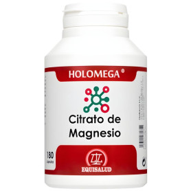 Holomega Citrato De Magnésio 180 Cápsulas Equisalud