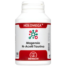 Holomega Magnésio N-Acetil Taurina 180 Cápsulas Equisalud