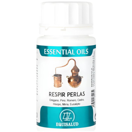 Essential Oils Respir 60 Pérolas Equisalud