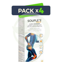 Pacote com 4 Souples Forte 500ml. Intersa