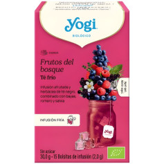 Frutos da Floresta Infusão Fria 15 Filtros Yogi Tea