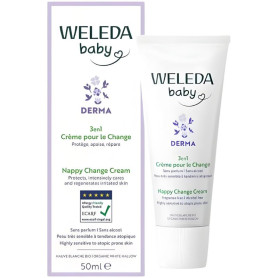Creme Fralda Derma 3 em 1 50Ml Weleda