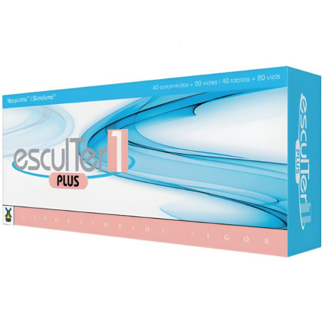 Esculter 1 Plus 40 Comprimidos + 20 Viais Tegor