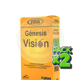 Pack 2x Génesis Visión 20 Cápsulas Zeus