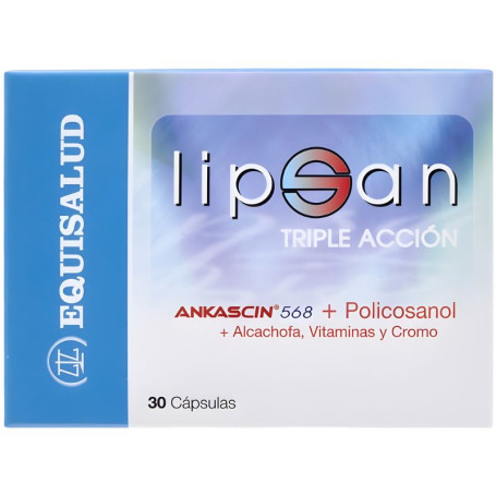 Lipsan Tripla Ação 30 Cápsulas Equisalud