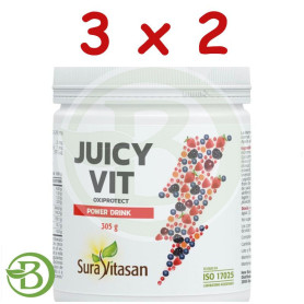 Pack 3x2 JuicyVit Oxiprotect 305Gr. Sura Vitasan
