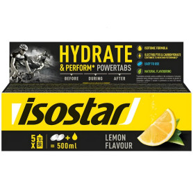 Powertabs Sabor Limão 10 Comprimidos Efervescentes Isostar