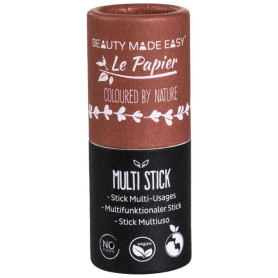 Batom Multi-Stick Lábios e Bochechas Castanho 6G Beauty Made Easy