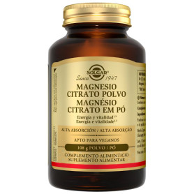 Magnésio Citrato em Pó 108G Solgar