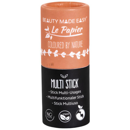 Barra Multi-Stick Lábios e Bochechas Laranja 6G Beauty Made Easy