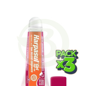 Pack 3x Harpasul Gel con Silicio Órganico Roll-On 60Ml Natysal