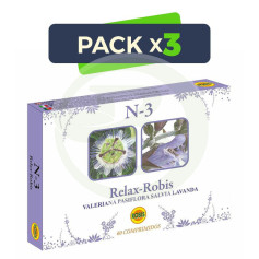Pack 3x Comprimidos N-3 (Relax Robis) Robis