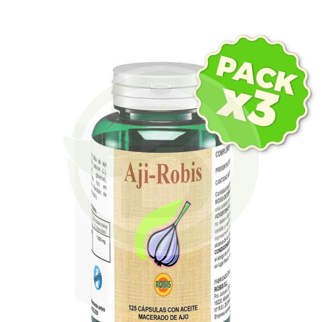 Pack 3x Aji Robis 125 Cápsulas Robis