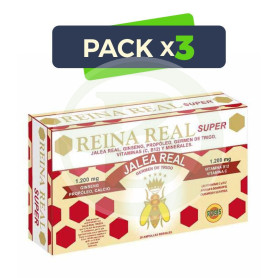 Pack 3x Reina Real Super 20 Ampollas Robis