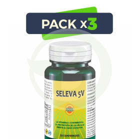 Pack 3x Seleva 5V 30 Comprimidos Robis