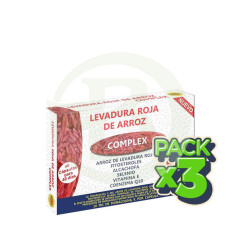 Pack 3x Red Yeast Rice Complex 40 cápsulas Robis