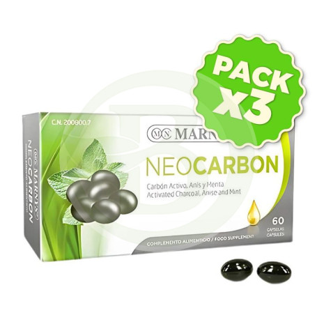 Pack 3x Neocarbón Marnys