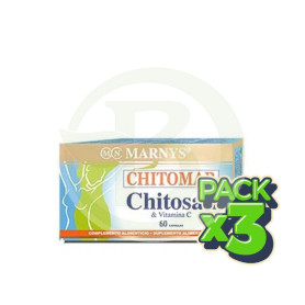 Pack 3x Chitomar 60 Cápsulas Marnys