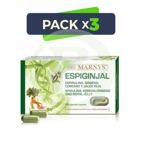 Pack 3x Espiginjal Marnys