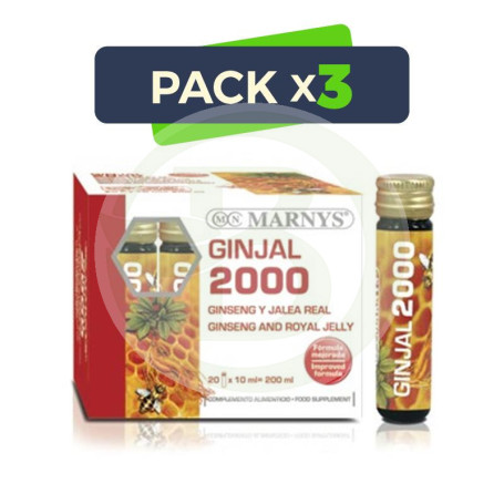 Pack 3x Ginjal 2000 Marnys