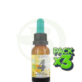 Pack 3x Fórmula 4 Miedo 20Ml. Marnys