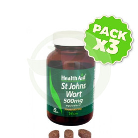 Pack 3x Hipérico (Hipericum Perforatum) Health Aid
