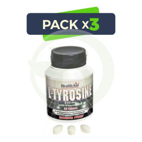 Pack 3x L-Tirosina Health Aid
