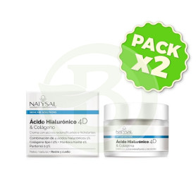 Pack 2x Crema Ácido Hialurónico 4D 50Ml. Natysal
