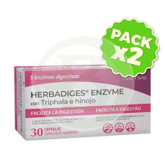 Pack 2x Herbadiges Enzima 30 Cápsulas