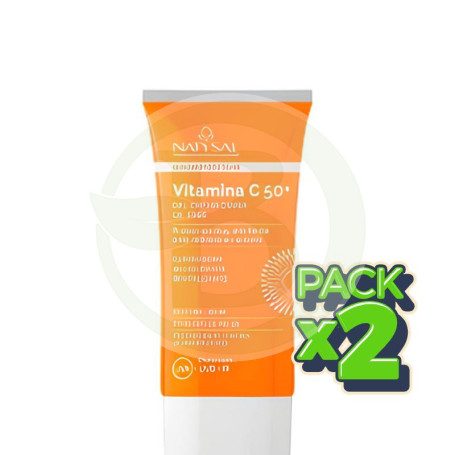 Pack 2x Crema Vitamina C Fps50+ 50Ml Natysal