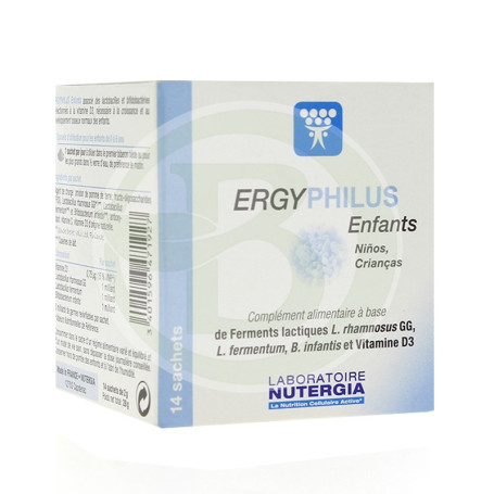 Ergyphilus Crianças 14 Sachês de Nutergia
