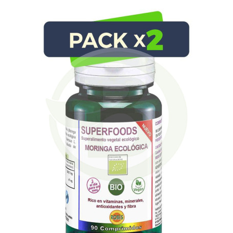 Pack 2x Moringa Bio 90 Comprimidos Robis