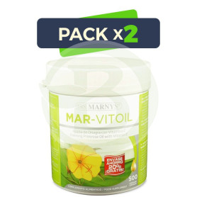 Pack 2x Mar-Vitoil 400+100 Cápsulas 500Mg. Marnys