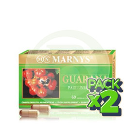 Pack 2x Guaraná 60 Cápsulas Marnys