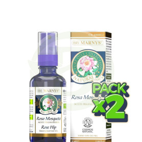 Pack 2x Aceite Puro de Rosa Mosqueta Spray 50Ml. Marnys