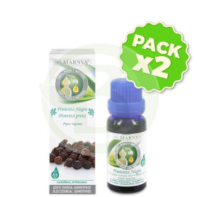 Pack 2x Aceite Esencial Alimentario de Pimienta Negra 15Ml. Marnys
