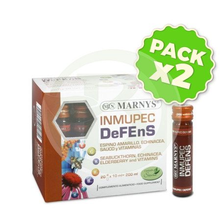 Pack 2x Inmupec Defens 20 Viales Marnys